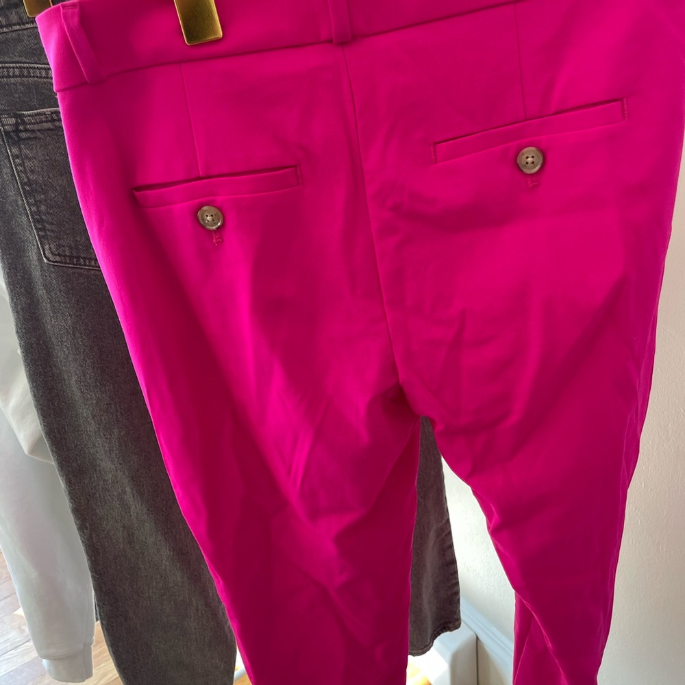 Banana Republic Hot Pink Pants - Picture 3 of 3